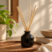 Glossy Black Ceramic Reed Diffuser Vase | Minimalist Home Fragrance Decor Glossy Black Ceramic Reed Diffuser Vase | Minimalist Home Fragrance Decor